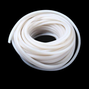 أنابيب سيليكون نقية مقاومة للعوامل الجوية مصنوعة بالحقن باللون الأبيض الشفاف تتحمل درجات حرارة من -60 إلى 200 درجة مئوية - Product Image 3