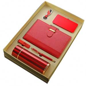 Bon marché Personnalité personnalisée, boîte avec logo Cadeau haut de gamme Ensemble cadeau entreprise bureau Bas quantité minimale de commande Vente en gros Cadeau d'affaires/ - Product Image 4