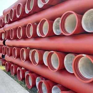 Tuyau en fonte ductile DN80-DN2600 avec une épaisseur de revêtement de 200mm K7 K8 K9 Services de traitement personnalisés - Product Image 6