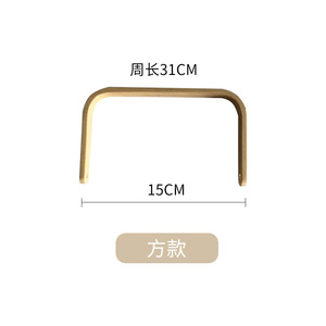 ด้ามจับไม้ไผ่ทรงกลม ติดตั้งง่ายสำหรับถาดแก้วกาน้ำชาสไตล์จีน - Product Image 5