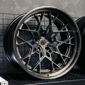Jantes forgées 2 pièces et 3 pièces de 18, 19, 20, 21, 22, 24 et 26 pouces pour Benz GS63, G500, G550, GLE63S, <span class=keywords><strong>Ferrari</strong></span> F8, SF90, F12, 488, 296, 458, LM-550 - Product Image 2