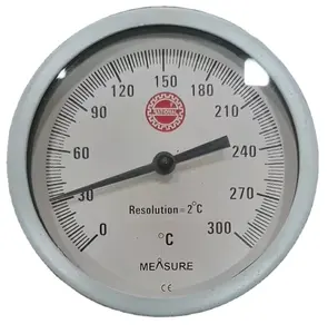 온도를 측정하는 데 사용되는 스테인리스 산업용 온도 측정 디지털 바이메탈 온도계