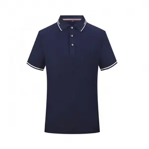 Uniforme personnalisé blanc uni vierge polo hommes t-shirt populaire polo imprimé brodé hommes golf décontracté broderie