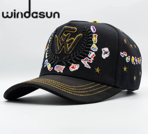 Gorras Big Boss 3 CRUZES, Gorra Premium Negra con Cierre a Presión para Hombre, Gorras para Cualquier Ocasión - Product Image 5