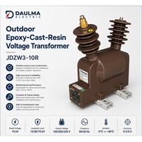 Les applications de mesure et de protection utilisent un transformateur de tension 10 kV JDZW3-10R pour les systèmes de moyenne tension.
