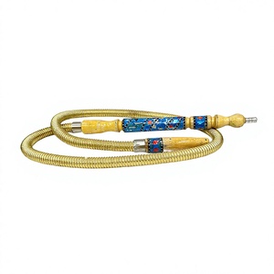 Komethera de lujo en acero inoxidable chapado en oro con incrustaciones de nácar - Product Image 4