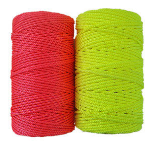 Nhà Máy Sản Xuất Chất Lượng Cao 210D Tùy Chỉnh Chiều Dài Đầy Màu Sắc Xoắn Nylon <span class=keywords><strong>Twine</strong></span> Cho Lưới Đánh Cá - Product Image 1