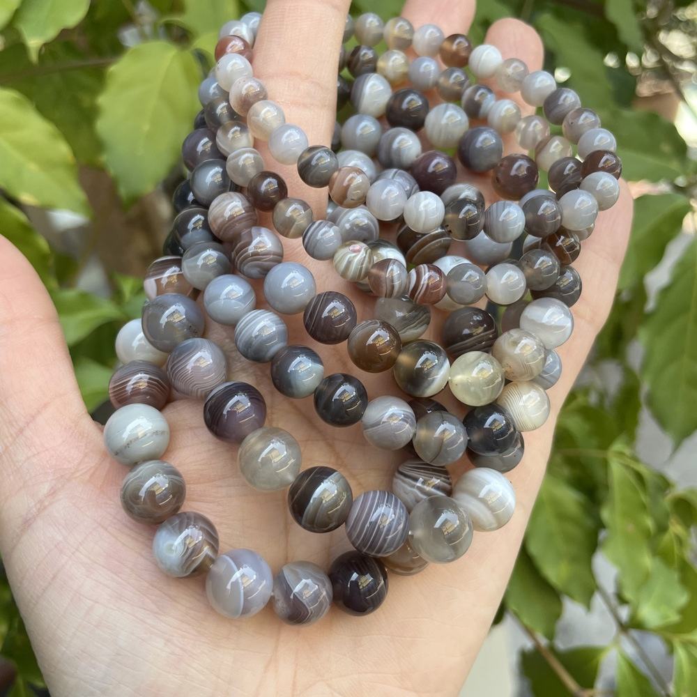 Branelli Di Pietra Allentati Rotondi Lisci Dell'agata Naturale All'ingrosso Del - Foto 6