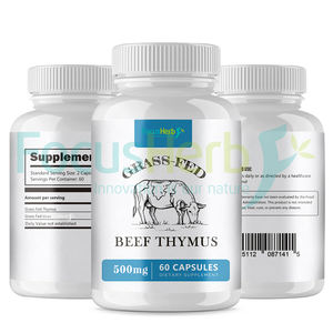 FocusHerb Bovine Thymus Glandular Extract Grass Feed Beef Thymus Cápsulas 500Mg - Product Image 2