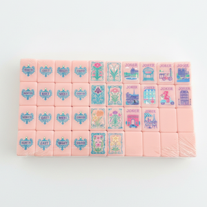 HIMORE Set Personalizzato di 160 Tessere per Mahjong Americano in Acrilico, Lussuoso Set con Incisione a Singolo Strato, Oh My Mahjong - Product Image 4