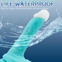 Vibromasseur Dildo Pénétrant Chauffant pour Stimulation Anale, Clitoridienne et du Point G - Jouets Sexuels pour Adultes, Dildos pour Femmes