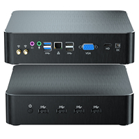 Mini Desktop PC Good Price I7 I5 4th 3th Gen Dual Ddr3 Quad Core for Business Barebone Supports OEM X86 Portable Mini Computer