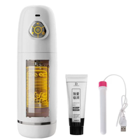 Vibrateur de massage pour la prostate masculine avec éclairage ambiant multicolore et commande vocale intelligente, Godet de masturbation pour hommes