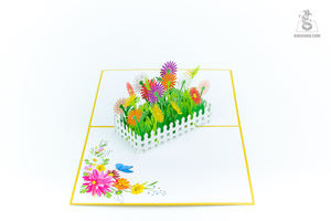 Cartes pop-up 3D colorées exquises avec des cartes de voeux artisanales de fleurs pour des événements de vacances, des cadeaux et des occasions romantiques - Product Image 3