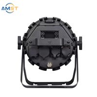 Projecteur LED DJ étanche 350W CRI 92+ RGBAWW LED COB Blinder Spotlights IP65 pour scène et public, avec contrôle DMX512