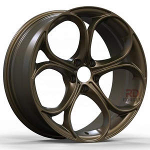 Rines Forjados de Bronce de 17 <span class=keywords><strong>18</strong></span> 19 20 Pulgadas 5x110 para <span class=keywords><strong>Alfa</strong></span> Romeo Stelvio Giulia 156 Giulietta Gtam Ti Sport 159 <span class=keywords><strong>Mito</strong></span> Qv - Product Image 1