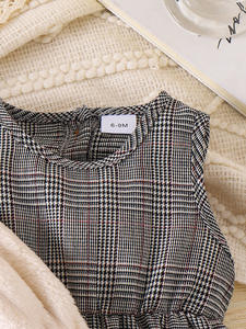 Pakaian Anak Perempuan Baru Musim Semi dan Gugur, Gaun Mantel Bulu Putih, Setelan Anak Perempuan 0-3 Tahun - Product Image 4