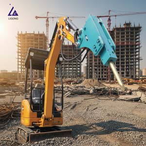 Martello Idraulico di Qualità Stabile, Demolitore per Calcestruzzo per Escavatori CX210 CX240 R130, Ottimo Prezzo, Ricambi Disponibili - Product Image 1