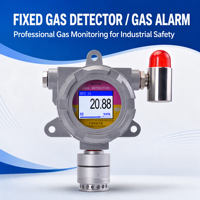 Detektor Gas Amonia NH3 Tahan Ledakan dengan Sensor Elektrokimia 4-20mA RS485 IP65 Alarm Gas Industri.