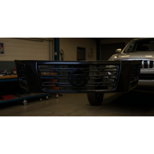 Calandre avant noire brillante pour NP300 2016-2022 (P0195) Vis de remplacement en plastique incluses Nouvel accessoire de carrosserie automobile - Product Image 1