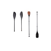 Remo Profesional de Fibra de Carbono para Competición, Pala de Carbono con Hoja Hidrodinámica de Alta Eficiencia para Clubes de Remo