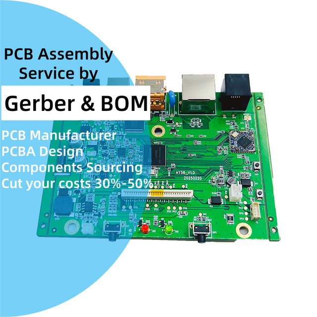 China OEM ODM Custom Print Circuit Board PCB SMT DIP Assembly PCBA Manufacturer PCBA Design PCBA Service