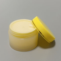 Pot en plastique vide pour pommade, 20 ml, rose et jaune, en PP, écologique, pour emballage de médicaments solides, avec étiquette personnalisée - Prix de gros