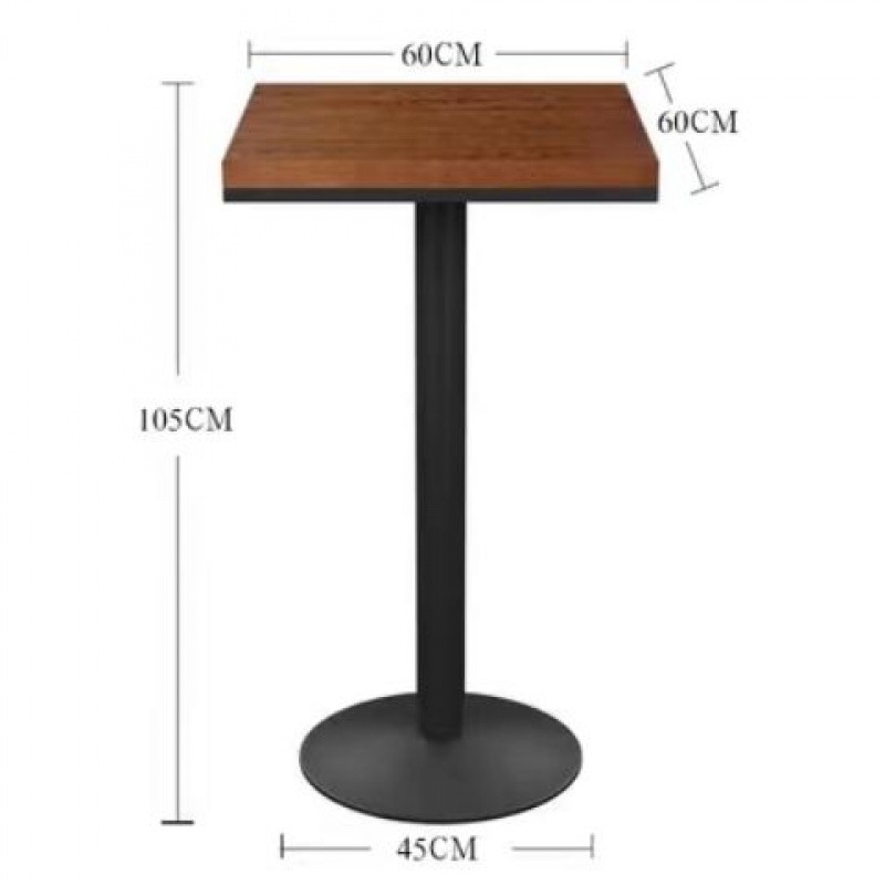 Square table-6060105cm
