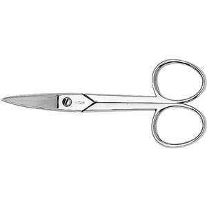 Ausonia Nail kéo làm móng tay móng chân kéo với hình chữ nhật Bow Nail lông mày cong 4 "made in Italy - Product Image 1