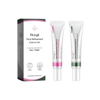 Crème de soin des pores Hoygi, ensemble jour et nuit pour enfants, crème nettoyante en profondeur pour une peau plus raffinée, pores plus lisses et affinés