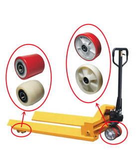 SQ sempit 1850 2050 suku cadang produsen troli Forklift roda nilon roda kastor untuk beban berat - Product Image 6