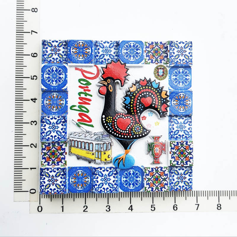 Verde colorido (Gallo en el emblema nacional de