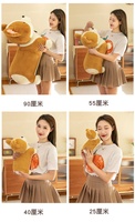 Véritable peluche mignonne Corgi jouets en peluche personnalisés Happy Corgi jouets en peluche
