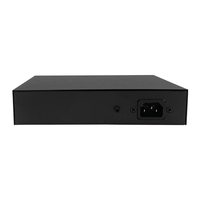 Sakelar jaringan PoE 48V 8 port, dengan 2 1000m port uplink untuk kamera IP poe saklar