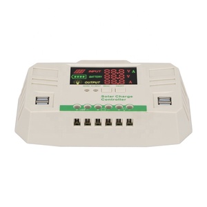 El mejor panel <span class=keywords><strong>solar</strong></span> de 100 vatios con controlador de carga PWM 12V; Controlador de pantalla LCD para Sistema <span class=keywords><strong>Solar</strong></span> 10A 20A 30A - Product Image 2