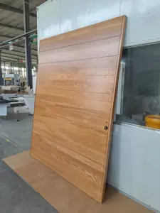 Exterior Solid Oak Wood Front Pivot Entry Wooden Door