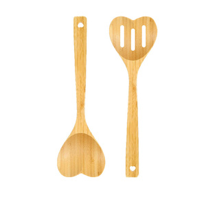 Cucchiai in Legno a Forma di Cuore, Utensili da <span class=keywords><strong>Cucina</strong></span> per Cucinare con Amore, Accessori per Matrimoni e Inaugurazioni Casa - Product Image 4