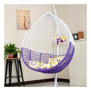 Hamac en forme de larme pour <span class=keywords><strong>jardin</strong></span>, chaise suspendue en forme d'œuf, forme ronde, <span class=keywords><strong>promotion</strong></span> 39 $ / pièce, MOQ : 320 pièces - Product Image 3