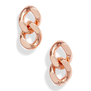 Orecchini a Catena Classici con Borchie, Disponibili in Più Colori - Product Image 4