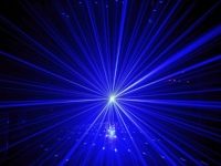 Luz Láser de Estrellas con Efecto Estrellado RGB de 2W/3W, Animación a Todo Color, LED para DJ, Control DMX512/Activación por Sonido, IP33