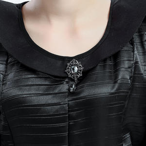 Mujeres Halloween <span class=keywords><strong>película</strong></span> Deluxe negro vestido largo <span class=keywords><strong>Evil</strong></span> Queen Witch Demon vestido Cosplay fiesta disfraz <span class=keywords><strong>Evil</strong></span> Demon Witch disfraz - Product Image 4