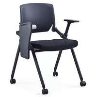 Table de formation pliante de groupe de classe intelligente d'épissure mobile chaise pliante combinaison chaise pliante bureau