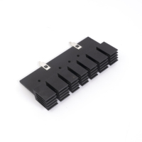 Disipador de Calor de Aluminio Extruido Serie 6000 con Diseño de Aletas Densas para Refrigeración de Fuentes de Alimentación y Routers