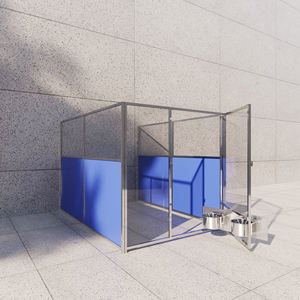 Çin Fabrikası Sıcak Satış Yeni Tasarım Çevre Dostu Ağır Hizmet Tipi Lüks Büyük Köpek Kulübesi 304 Paslanmaz Çelik Özelleştirilebilir Boyut - Product Image 5