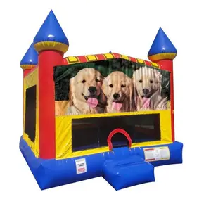 Puppy Little Tykes Kennel Castle Inflatable Paw Dog Patrol Bounce House