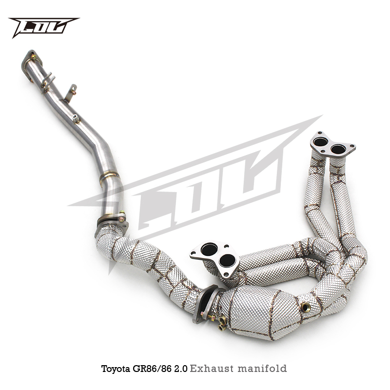 EXHAUST MANIFOLD GR86/86/FR-S/BRZ FA24/FA20 UNEQUAL LENGTH