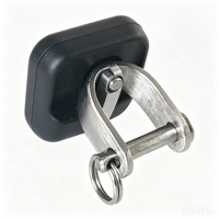 Conector de Cadena de Acero Inoxidable 304 con Liberación Rápida Tipo D para Correas de Bolsos y Accesorios de Cintas para Exteriores, Compatible con OEM