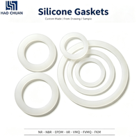 Joint en silicone sur mesure, dureté Shore 40-70A, résistant aux hautes températures, flexible, pour couvercle de cuiseur à pression industriel