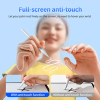 Stylet capacitif actif en métal et plastique Ruidian 2024 Premium Findmy pour iPad 11/12.9 M4, charge Type-C, détection d'inclinaison