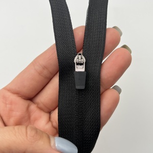 Vente directe d'usine de 3 exemplaires #   <span class=keywords><strong>Fermeture</strong></span> éclair <span class=keywords><strong>double</strong></span> <span class=keywords><strong>face</strong></span> en nylon à extrémité ouverte avec tirette lisse, non sujette aux blocages - Product Image 2